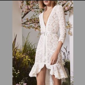 Alexis White Parisa Lace Dress